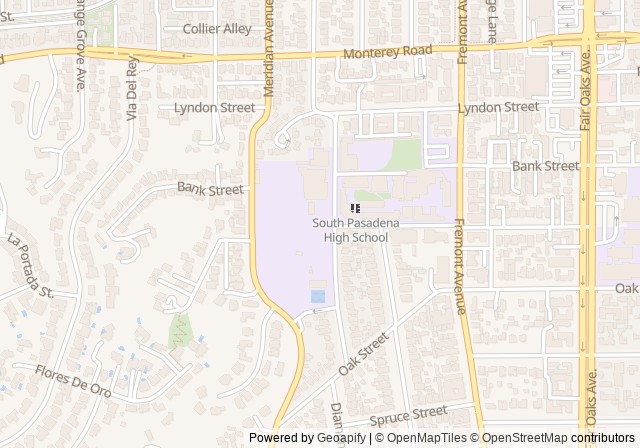 South Pasadena High School Tennis Courts — 在 Google 地圖開啟