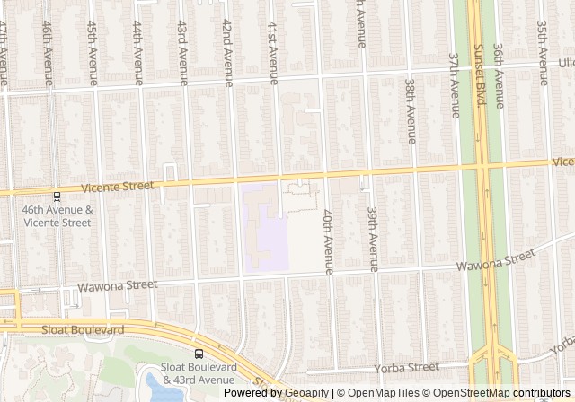 South Sunset Tennis Court — Open in Google Maps