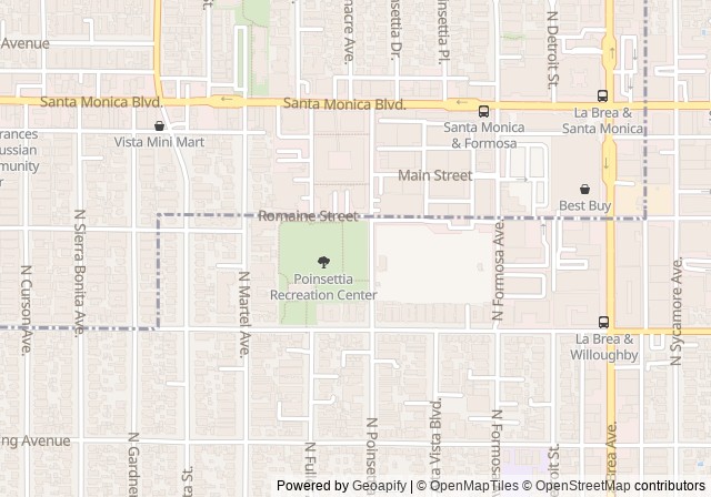 Tennis Courts at Poinsettia Recreational Center — 在 Google 地圖開啟