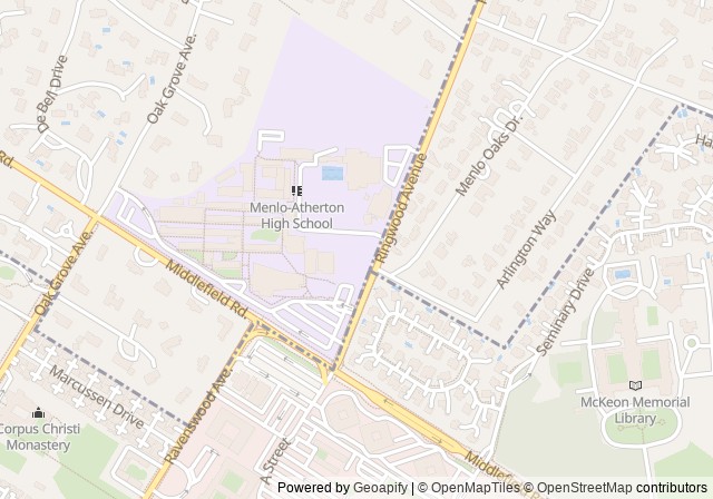 Tennis Courts | Menlo-Atherton High School — เปิดใน Google Maps