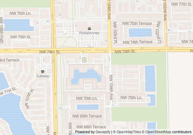 The Atlantic Doral Tennis Court — เปิดใน Google Maps