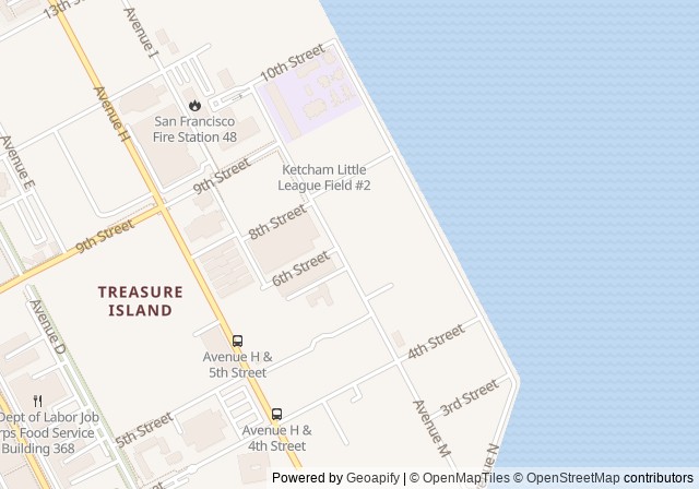 Treasure Island Tennis Court — Google マップで開く