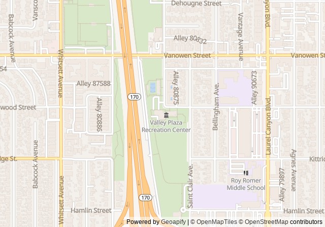 Valley Plaza Recreation Center — Open in Google Maps