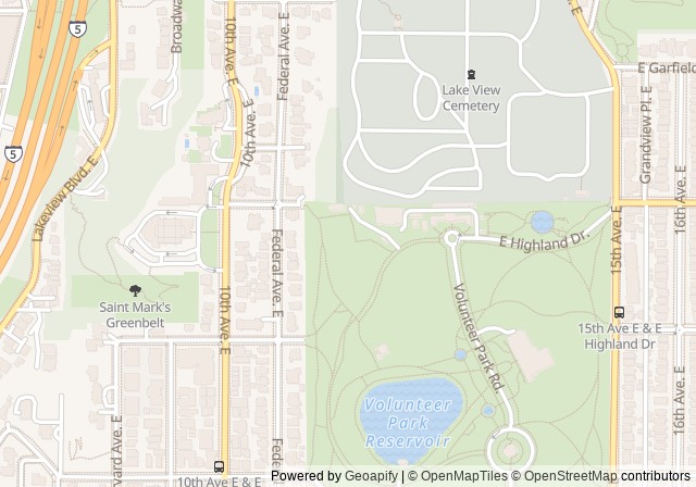 Volunteer Park Tennis Courts — เปิดใน Google Maps