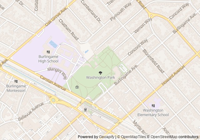 Washington Park — Open in Google Maps