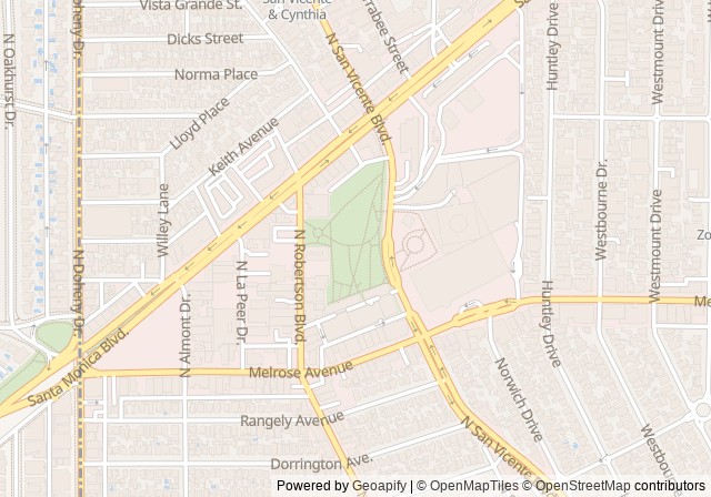West Hollywood Park — 在 Google 地圖開啟