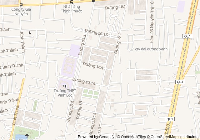 Sân Tennis Thanh Thiếu Niên Miền Nam — 在 Google 地圖開啟
