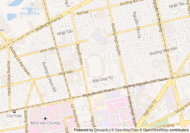 Sân vận động Thống Nhất — Open in Google Maps